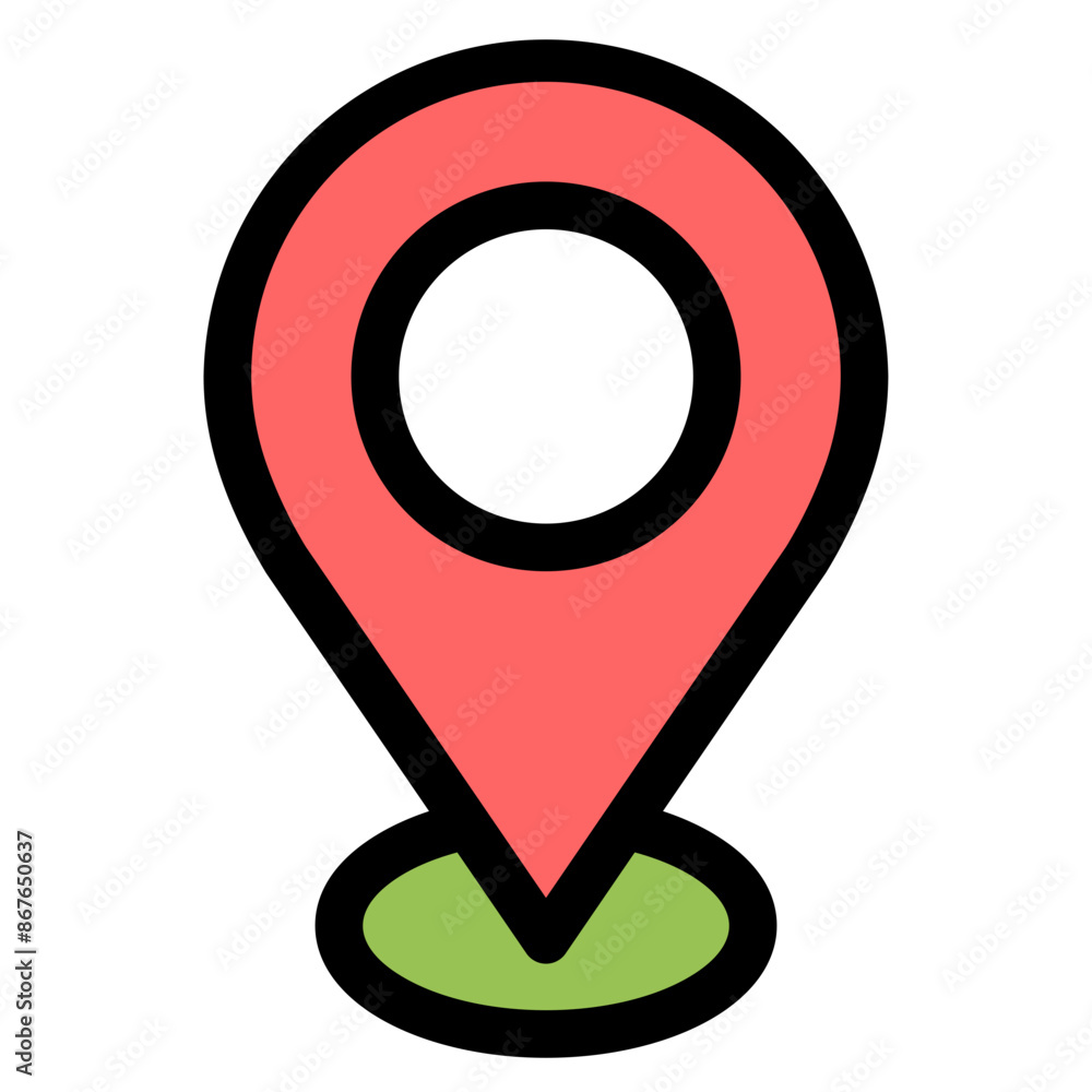 Location Pin Icon Element For Design Location Pin Icon Element For Design