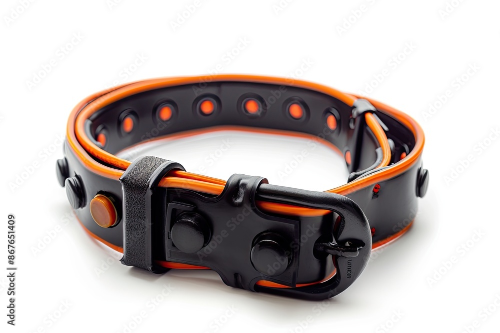 Fototapeta premium weight belt diving isolated on white background