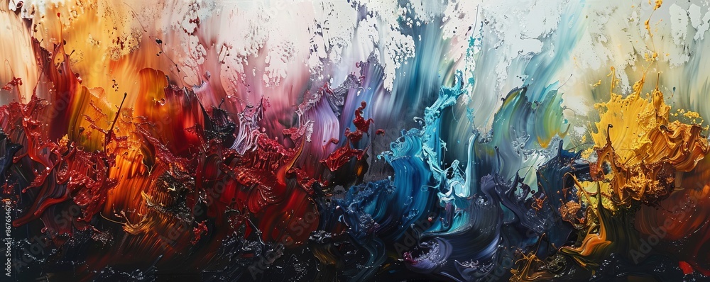 A collection of brushstrokes, each one adding texture and depth to the canvas, evoking a sense of emotion and movement. A collection of brushstrokes, each one adding texture and depth to the canvas, evoking a sense of emotion and movement.