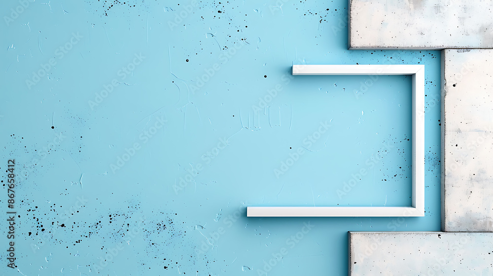 Professional business banner featuring a symmetrical array of glossy white tiles set against a smooth blue background, exuding a modern and clean aesthetic. Professional business banner featuring a symmetrical array of glossy white tiles set against a smooth blue background, exuding a modern and clean aesthetic.