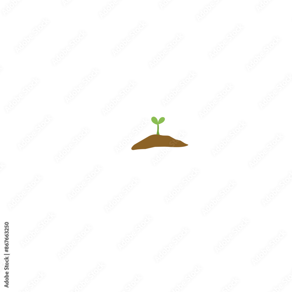 Obraz premium shoots. sapling tree new trees grow