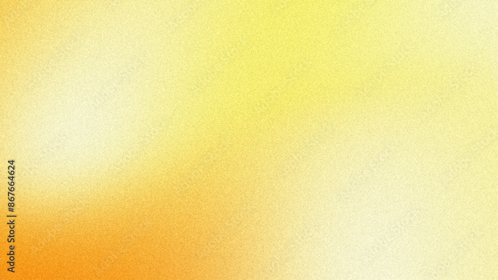 Obraz premium Yellow background. Abstract yellow background with grainy texture