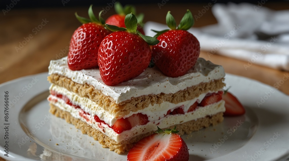 cheesecake with strawberries cheesecake with strawberries
