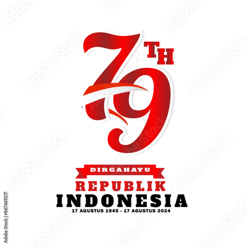 indonesian logo hut ri 79