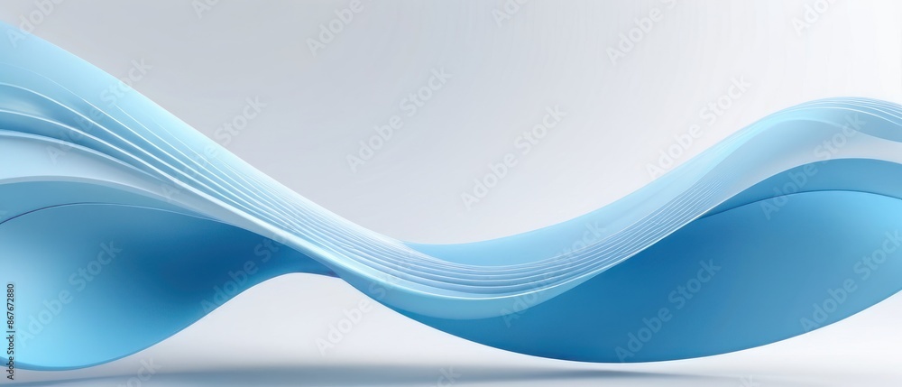 Abstract blue and white wave design with smooth flowing lines and gradient shades. Perfect for modern and minimalist backgrounds. Abstract blue and white wave design with smooth flowing lines and gradient shades. Perfect for modern and minimalist backgrounds.