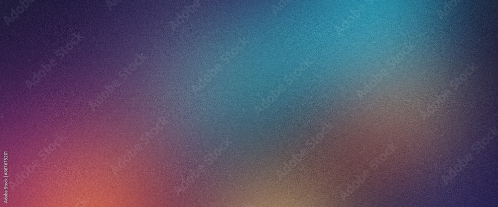 Abstract background with a grainy texture blending warm and cool colors Abstract background with a grainy texture blending warm and cool colors