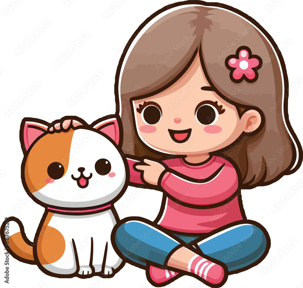 Fototapeta premium International Friendship Day Vector Sticker Design.