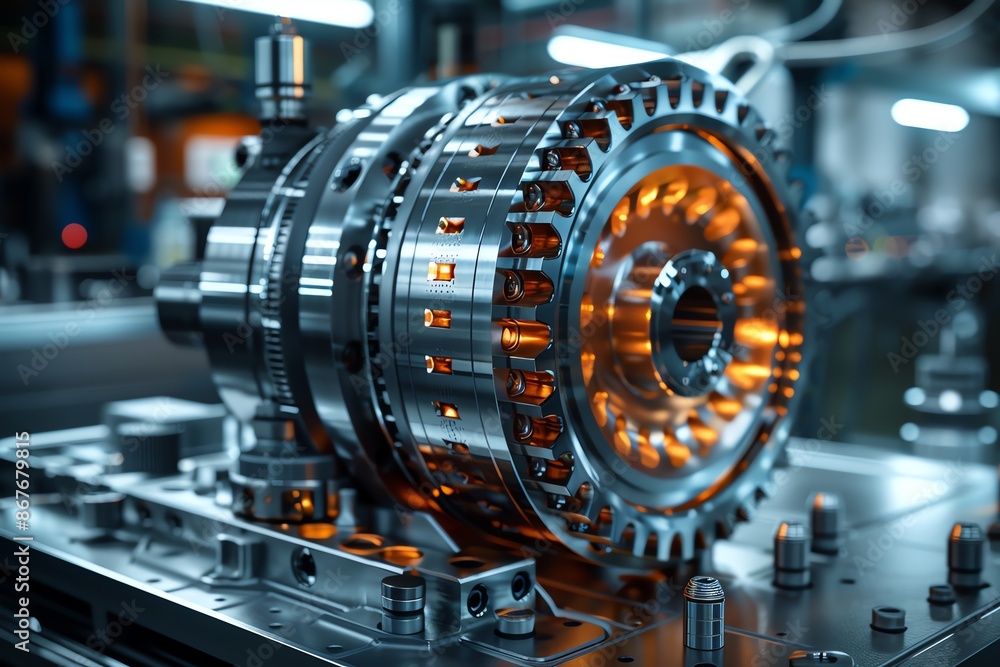 Industrial part 3D scan, side angle, sharp lighting, engineering focus Industrial part 3D scan, side angle, sharp lighting, engineering focus