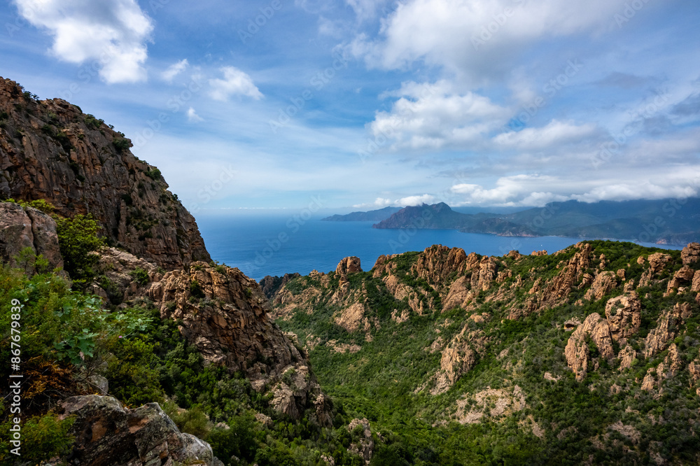 Calanques de Piana, Corse, France Calanques de Piana, Corse, France