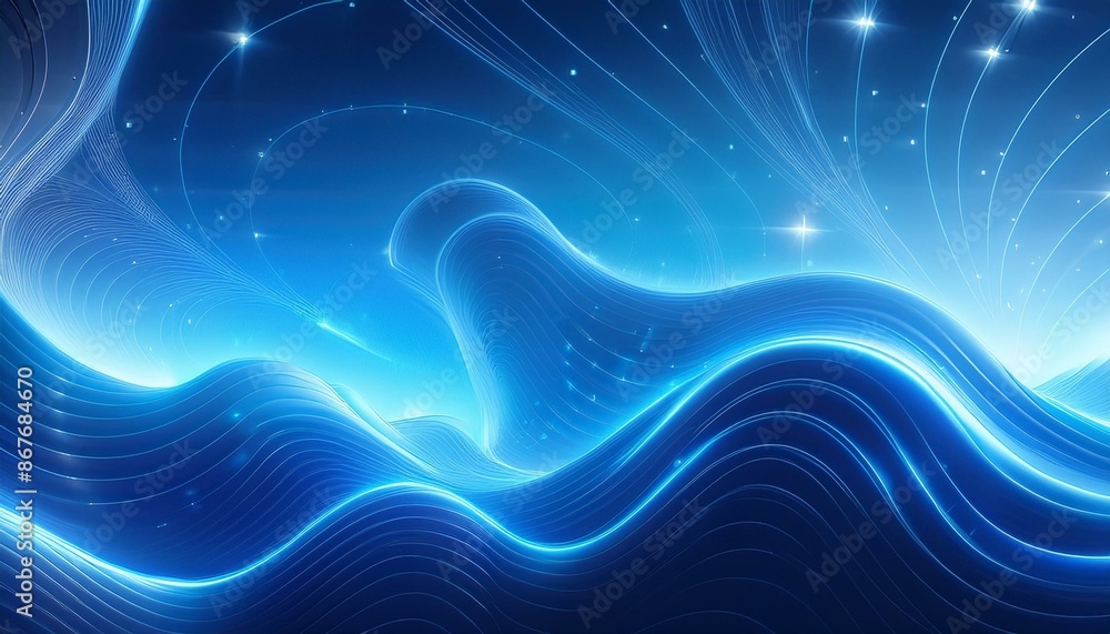 abstract blue background with stars abstract blue background with stars