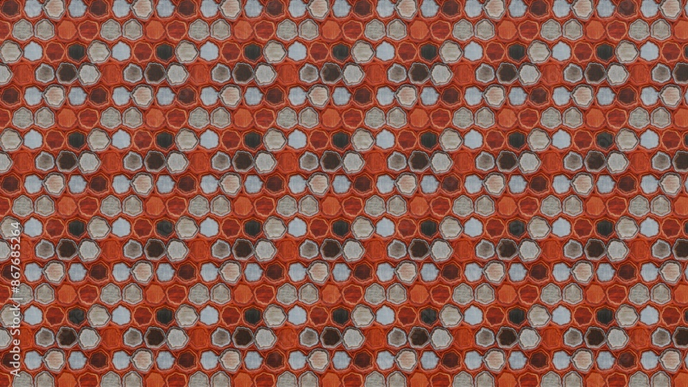 Fototapeta premium Texture material Abstract orange 1