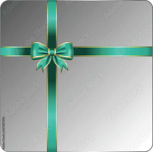 tiffany Beautiful  bow with crosswise ribbons 