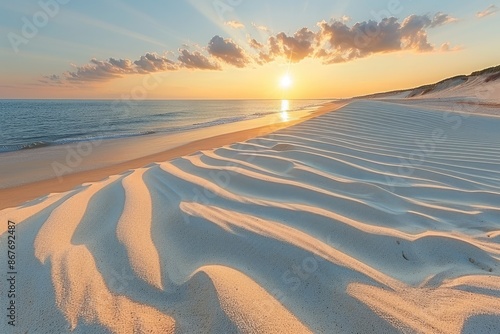 Fototapeta Naklejka Na Ścianę i Meble -  rolling sand dunes professional photography
