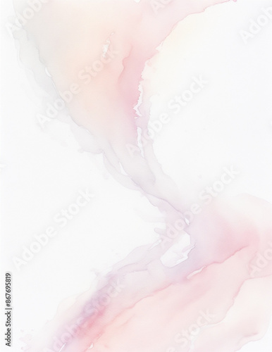 abstract watercolor background with smoke - Abstract light pink splash background - Generative AI