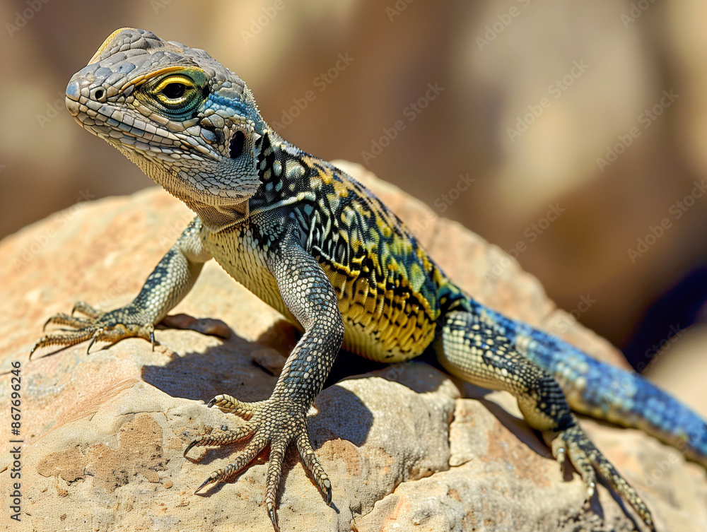 Lizard small close-up Lizard small close-up