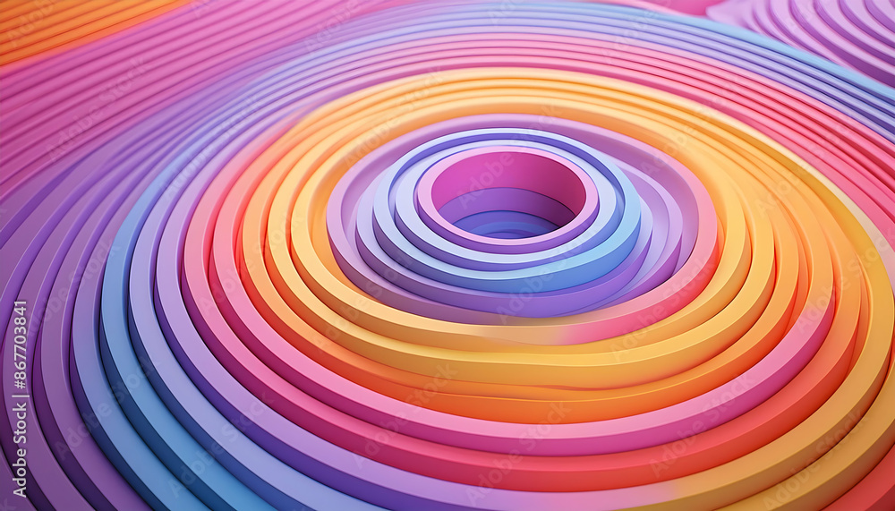3D art circle concepts, Abstract wavy background, waves patterns wallpaper, Generative AI. 3D art circle concepts, Abstract wavy background, waves patterns wallpaper, Generative AI.