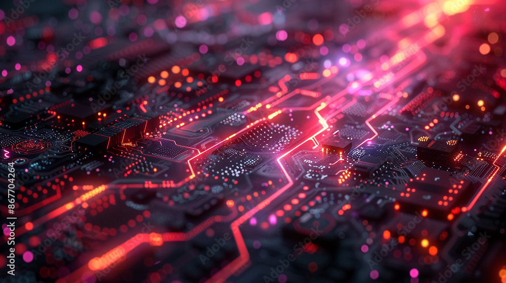 Fototapeta premium masthead background image on cybersecurity theme