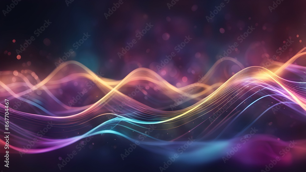 A blue background with many small dots that look like stars