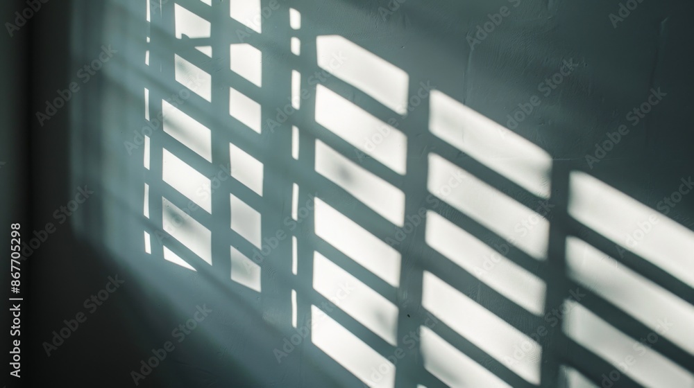 Fototapeta premium Window light in the room background illustration generated by ai