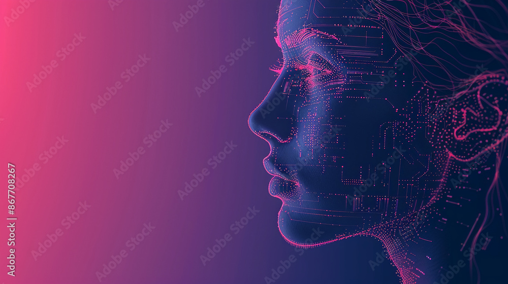 Fototapeta premium masthead background image on cybersecurity theme