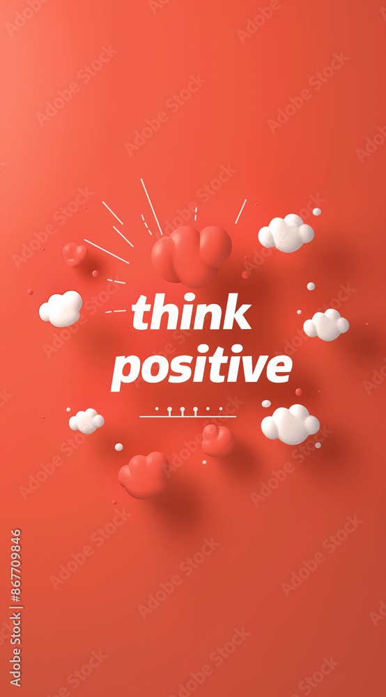 Naklejka premium Poster or wallpaper with text