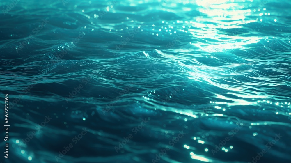 A holographic gradient that resembles the ocean's surface, blending deep sea blues and aqua, reflecting a shimmering holographic light as if touched by sunlight. A holographic gradient that resembles the ocean's surface, blending deep sea blues and aqua, reflecting a shimmering holographic light as if touched by sunlight.
