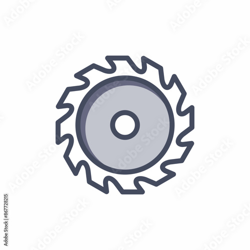 grinder disc construction tool icon