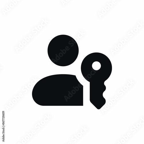 user profile key protection icon