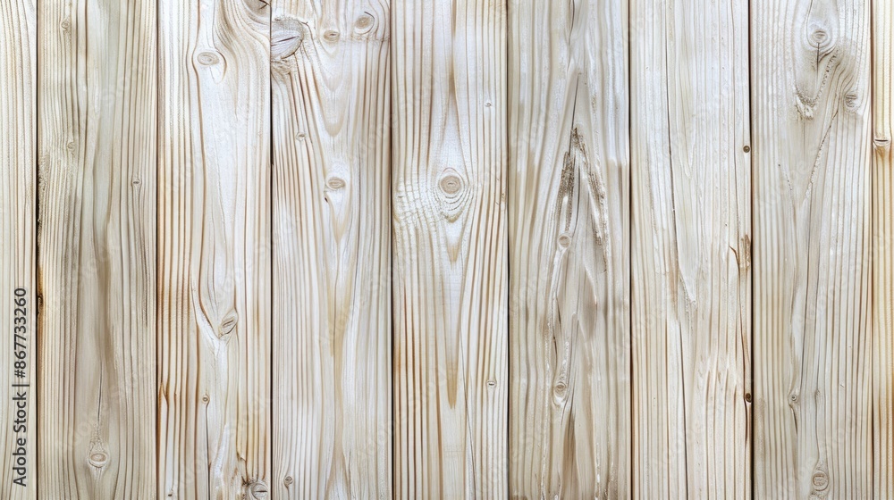 Fototapeta premium Light wood background with a textured surface for design and decoration