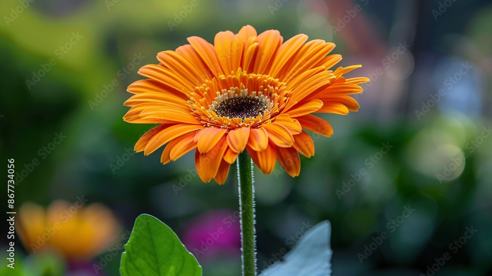 On background, a flower in bloom, spectacularly colorful. A natural greeting, it's an awesome sight to behold. On background, a flower in bloom, spectacularly colorful. A natural greeting, it's an awesome sight to behold.