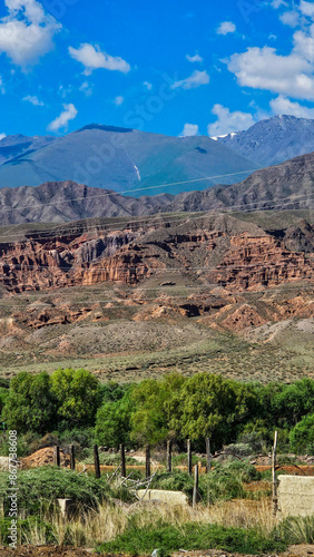 landscape in the mountains