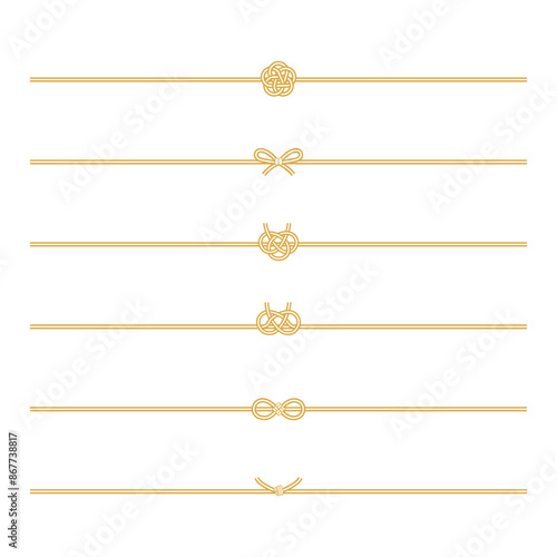 黄色水引セット