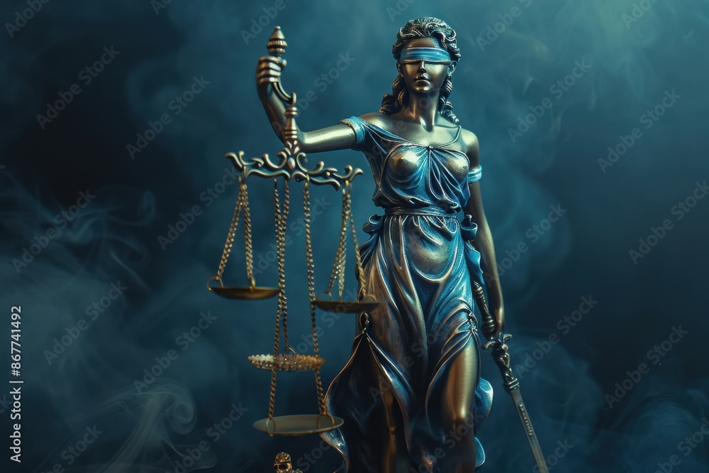 Bronze Statue of Themis, Goddess of Justice Bronze Statue of Themis, Goddess of Justice