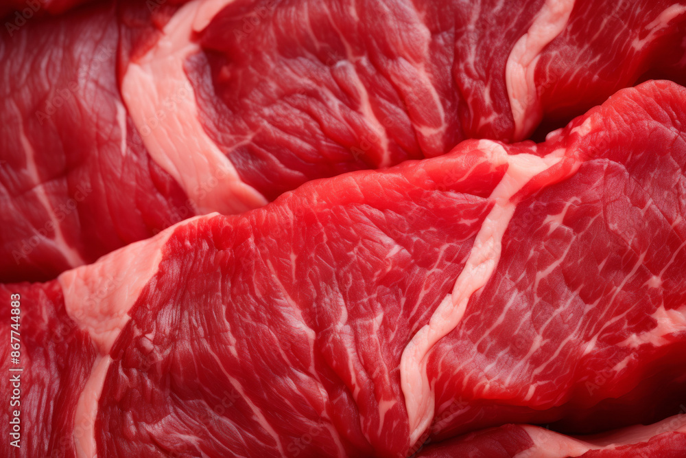 Processed collage of fresh raw meat beef surface texture. Background for banner, backdrop Processed collage of fresh raw meat beef surface texture. Background for banner, backdrop