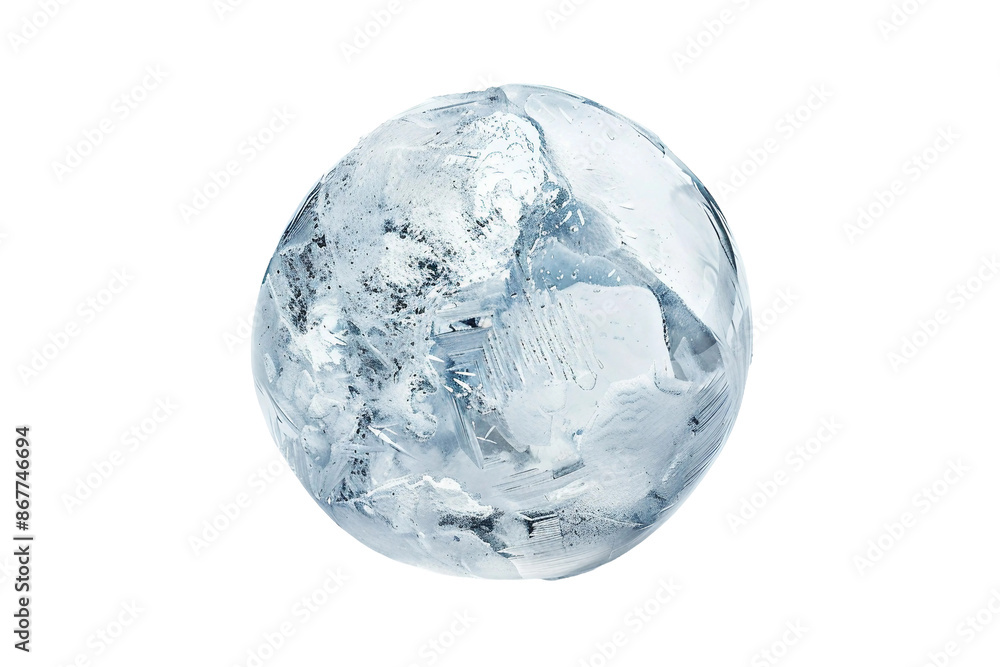 Encased Methane Bubble isolated on transparent background Encased Methane Bubble isolated on transparent background