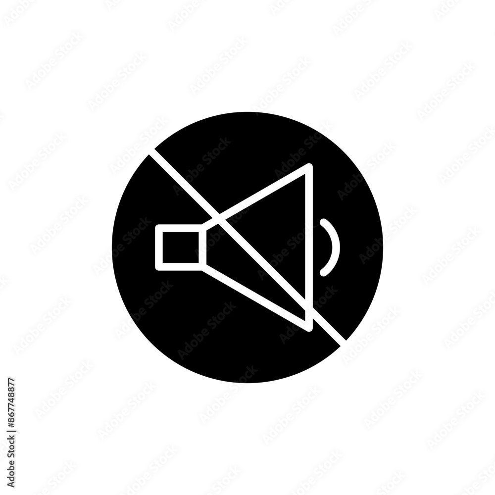 mute glyph icon mute glyph icon