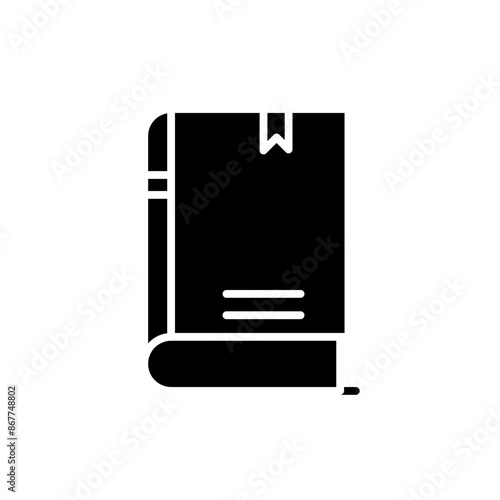 bookmark glyph icon