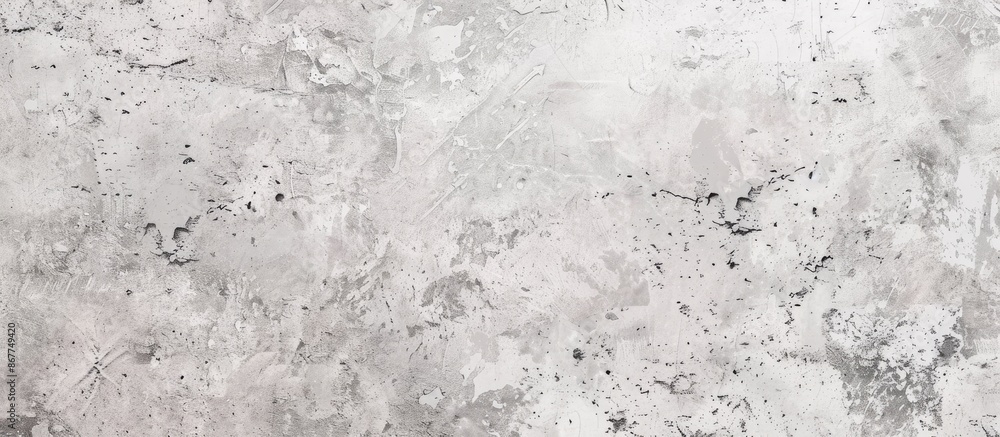 Fototapeta premium Light gray texture with low contrast. Aged paper background for design projects with space for text.