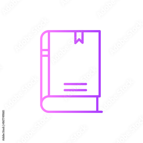 bookmark gradient icon