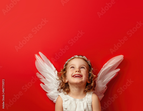 Cute Little Girl Dressed as...