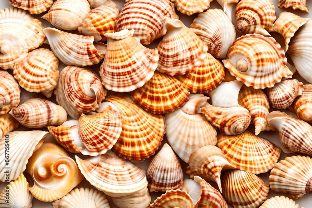 Shell isolated on white background. Shell isolated on white background.