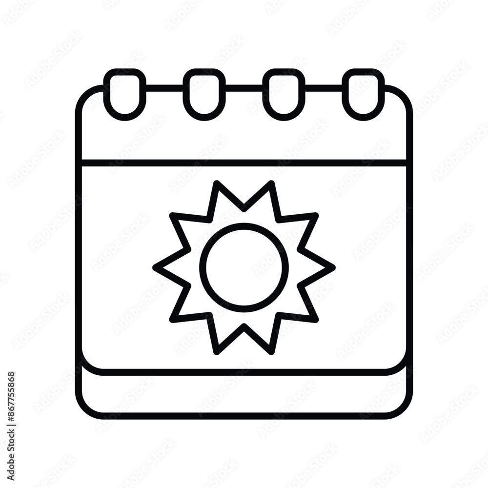 weekend icon with white background vector stock illustration weekend icon with white background vector stock illustration