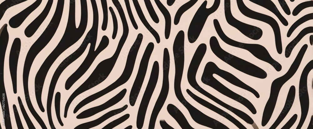 flat abstract zebra skin motif background flat abstract zebra skin motif background