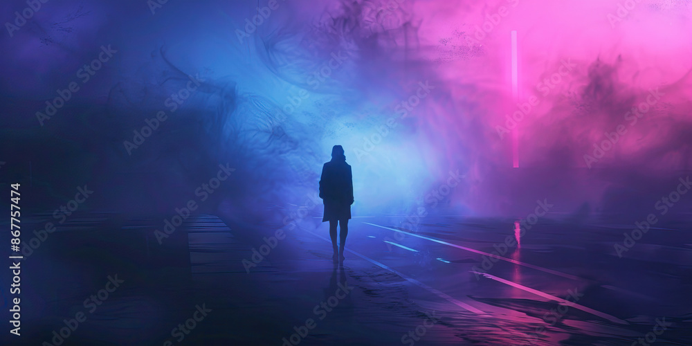 Depression is the heavy fog of the mind, obscuring joy and motivation: Illustrate a person with depression, surrounded by a thick fog symbolizing the lack of clarity and joy Depression is the heavy fog of the mind, obscuring joy and motivation: Illustrate a person with depression, surrounded by a thick fog symbolizing the lack of clarity and joy