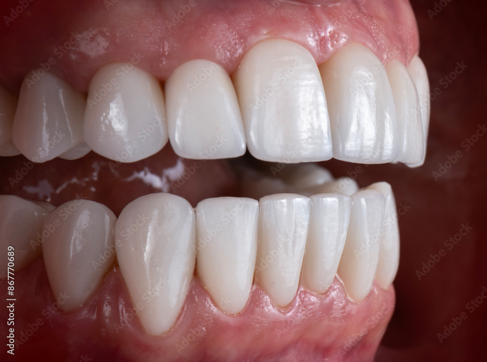 Obraz premium ceramic crowns and veneers bl3 color
