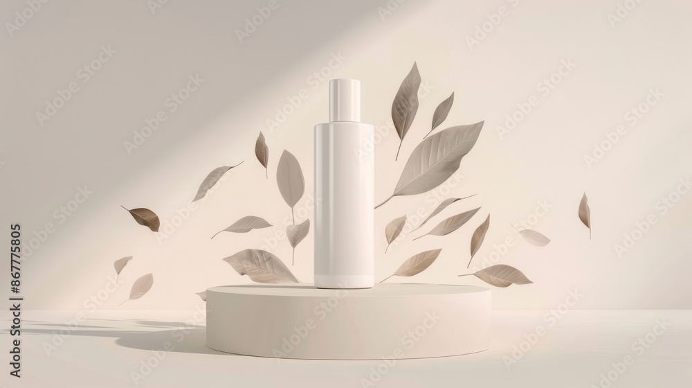 Botanical Serum Bottle Botanical Serum Bottle