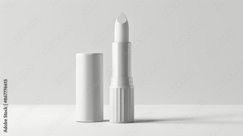 Minimalist White Lipstick