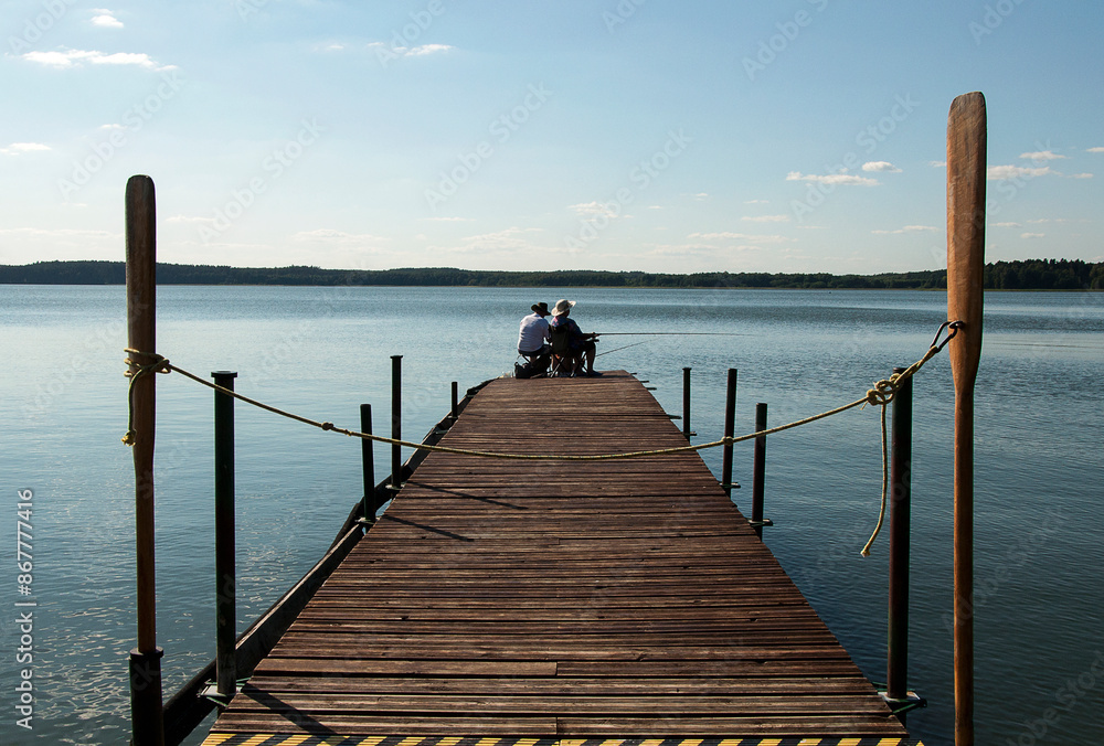 Fototapeta premium Fishermen