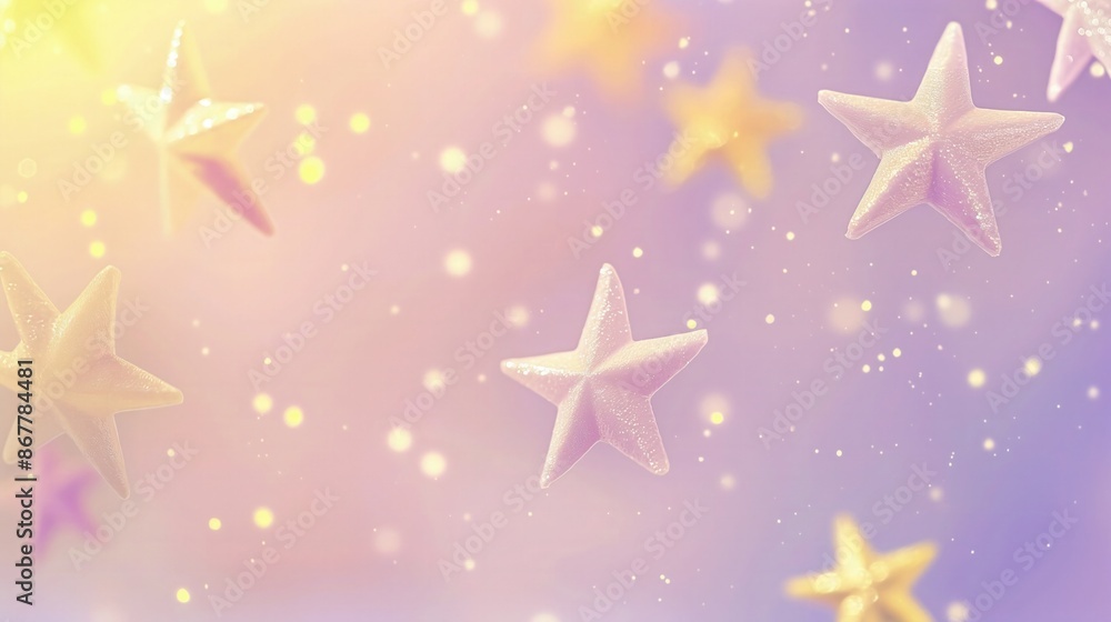 A whimsical and delightful virtual backdrop with pastel purple and soft yellow stars, creating a gentle and joyful atmosphere for welcoming the New Year. A whimsical and delightful virtual backdrop with pastel purple and soft yellow stars, creating a gentle and joyful atmosphere for welcoming the New Year.