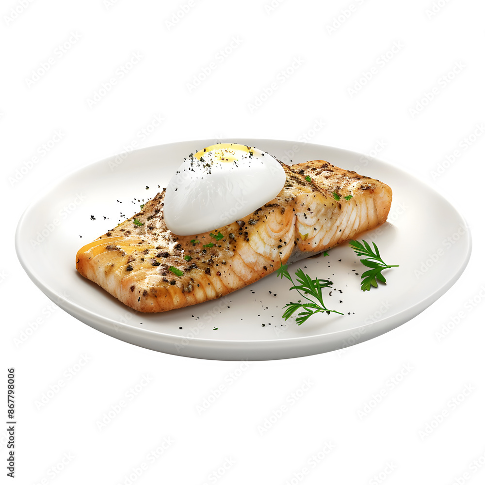 Traditional british breakfast on transparent background Traditional british breakfast on transparent background